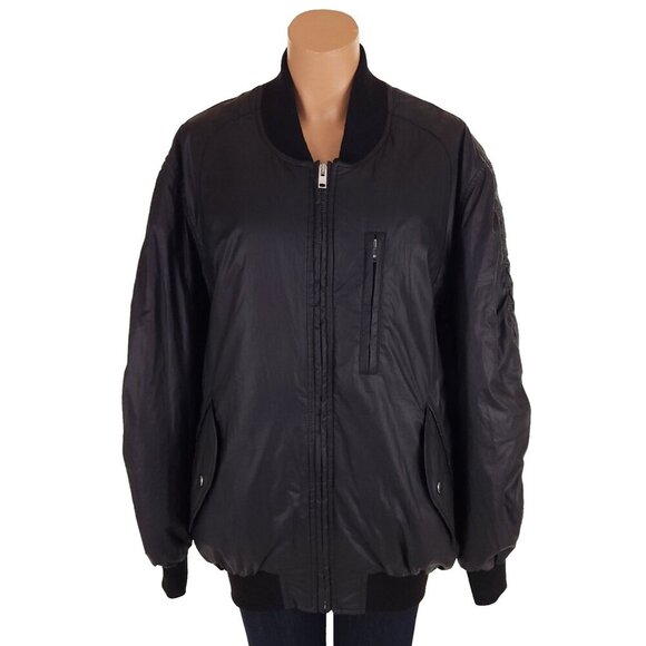 Isabel Marant Kayama Bomber Jacket Size 34 XS Womens Black $1490 - Picture 2 of 16